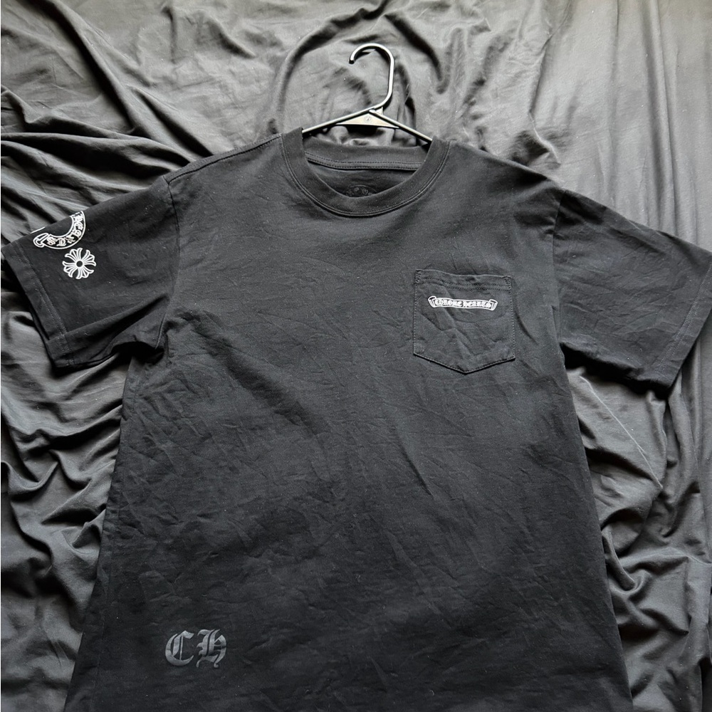 Chrome Hearts Black Short Sleeve Tee